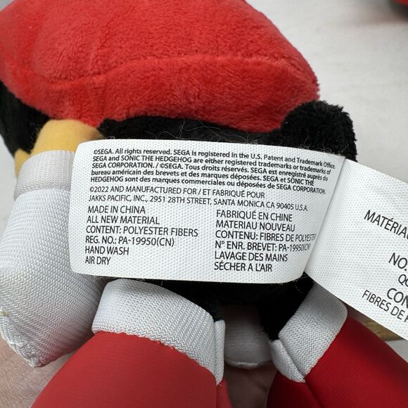 Sonic the Hedgehog Shadow Mighty Armadillo Plush Doll Stuffed Animal Toy‎ Lot 3 - Picture 9 of 16